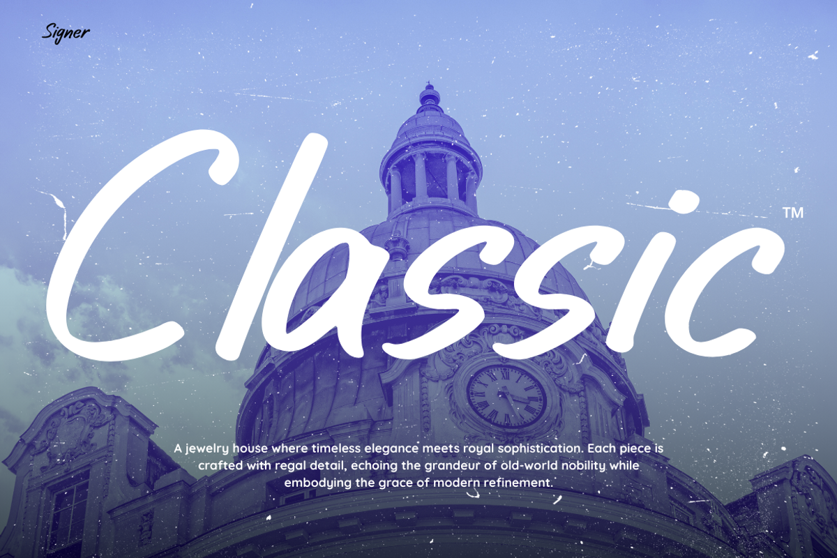 Signer, a Script Font by Pinisi ART (Photo 9 of 10)