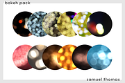 25 Real Bokeh Backgrounds / Overlays, a Texture Graphic by Uncommon Mockups (Thumbnail 2 of 6)