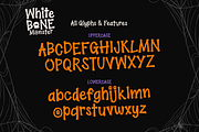 White Bone Monster, a Symbol Font by BBtypeStudios (Thumbnail 9 of 11)