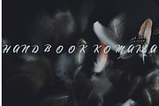 HnadBook Komaiza, a Symbol Font by Dz Akali (Thumbnail 1 of 3)