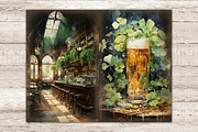 St Patricks Day Junk Journal Pages, a Seasonal Illustration by GlamArtZhanna (Thumbnail 9 of 10)