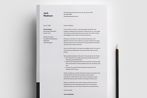 Resume CV Canva Template