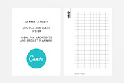 Architect Minimal Planner Template, a Stationery Template by velvetmade.designs (Thumbnail 11 of 13)