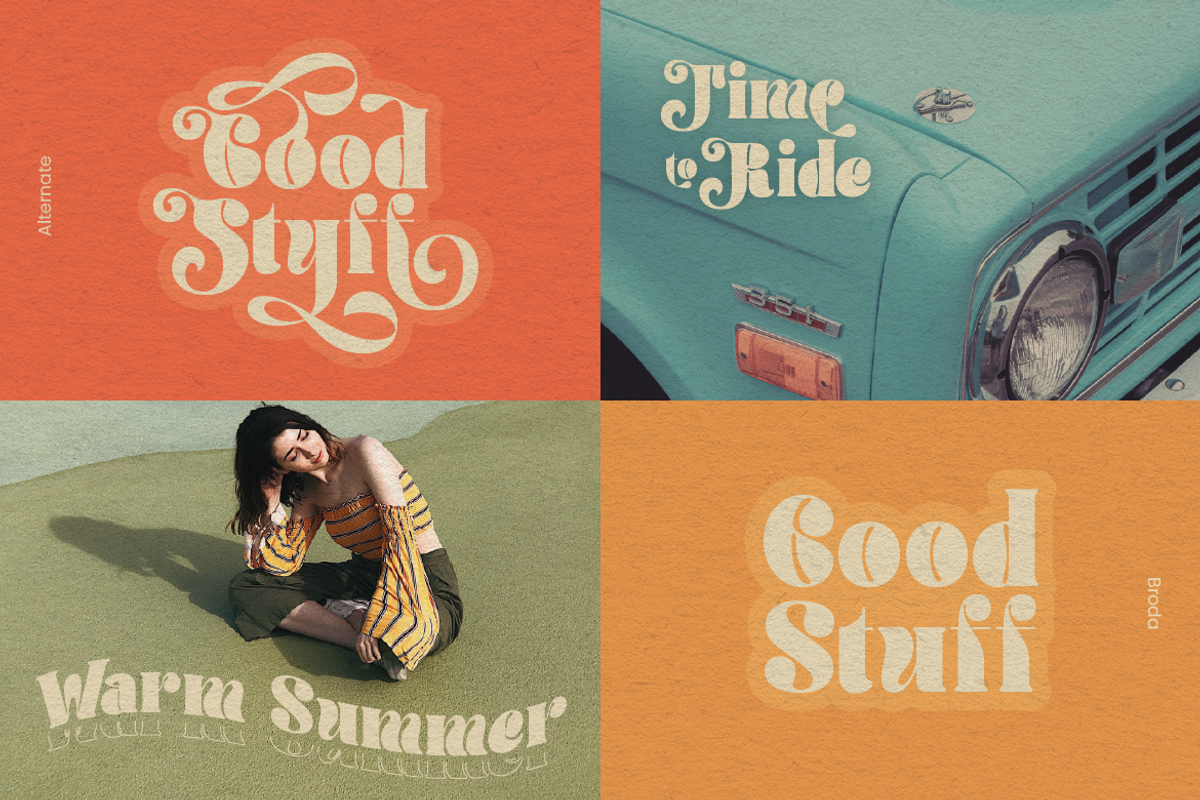 Broda, a Slab Serif Font by Burntilldead (Photo 7 of 12)