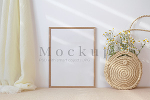 Photo Frame Mockup 3x4 Bag