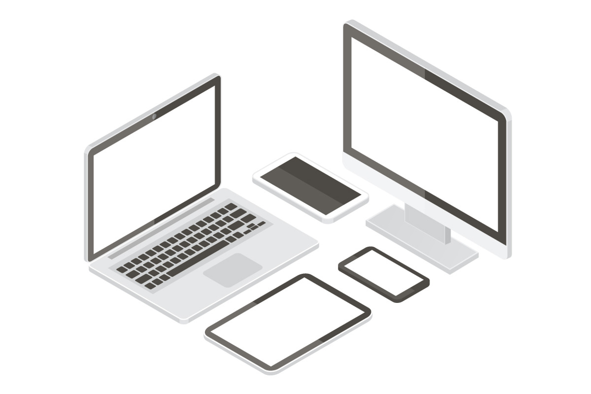 Computer equipment vector mockups, an iPhone Mockup by Yapanda (Photo 5 of 5)