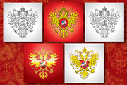 Russian Coat of Arms, a Background Graphic by inshader (Thumbnail 5 of 5)