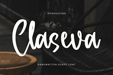 Claseva Script Font