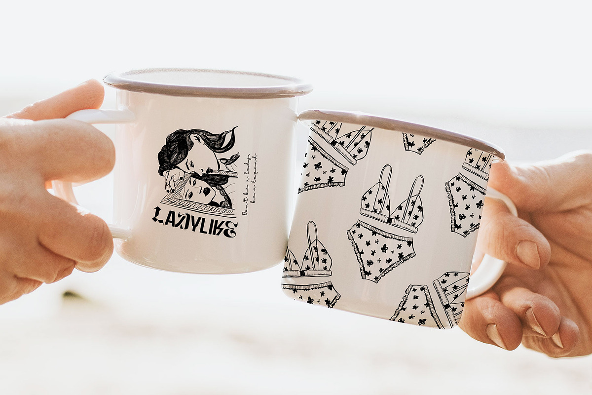 Ladylike | Creator Kit, an Object Graphic by KetteCreate (Photo 13 of 21)