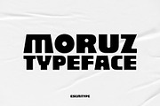 Moruz | Display Typeface | Two Style, a Font by ESEM (Thumbnail 1 of 8)