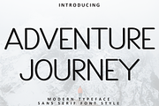 Adventure Journey, a Sans Serif Font by FreshTypeINK (Thumbnail 1 of 8)