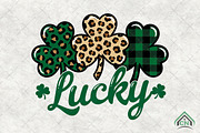 St. Patrick's Lucky Sublimation Png, an Illustration by Craft Nest (Thumbnail 1 of 4)