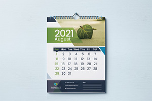 2021 Calendar- Wall Calendar