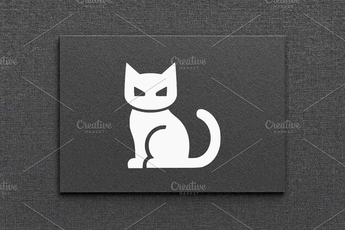 Black Cat Silhouette, an Animal Illustration by Vectorium Studio (Photo 4 of 4)