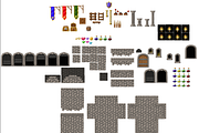 Dungeon platformer set 2d, an Education Illustration by SHMEL_Studio (Thumbnail 4 of 4)