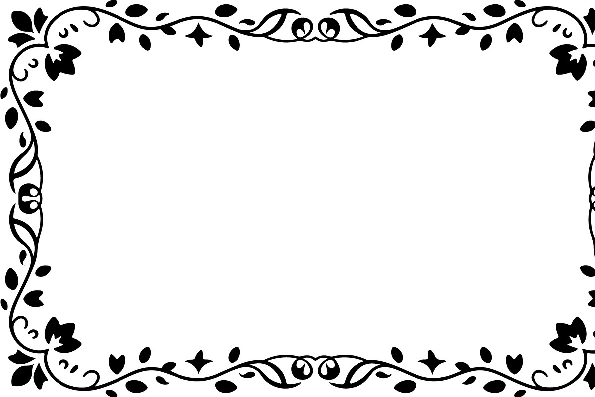 Elegant Decorative Border Frame, a Decorative Illustration by himelgfx (Photo 20 of 21)