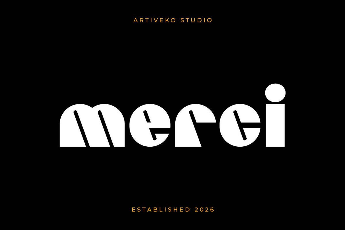 Kloe – Bold Display Font, a Sans Serif Font by Artiveko (Photo 8 of 8)