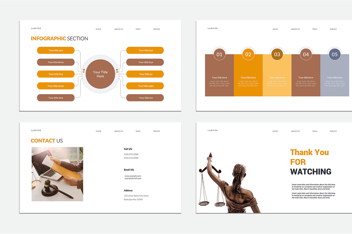 Law Center Presentation, a Presentation Template by Blackcloud_Creations (Photo 5 of 5)