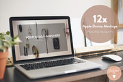 12 Macbook PRO, iPad, iPhone Mockups, an iPhone Mockup by Zan Ilic (Thumbnail 1 of 7)