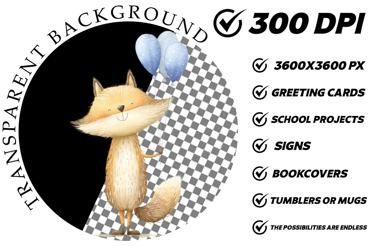 Yummy party - whimsy animal, an Illustration by DreamCafeArt (Photo 8 of 8)