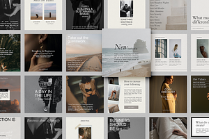 Aesthetic Social Media Templates Pt2