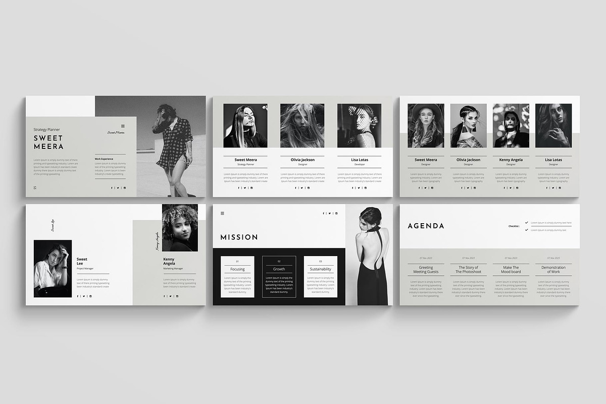 Strategy Presentation Template, a Presentation Template by E-Type (Photo 7 of 10)