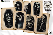 Procreate / Cryptic Canvas, a Brush Add-On by Studio.Valhalla (Thumbnail 8 of 9)