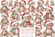 Patchwork Teddy Bear PNG, an Illustration by SinaCreation (Thumbnail 1 of 7)