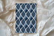 Indigo Watercolor Seamless Patterns, a Texture Illustration by YarovaArt (Thumbnail 3 of 18)