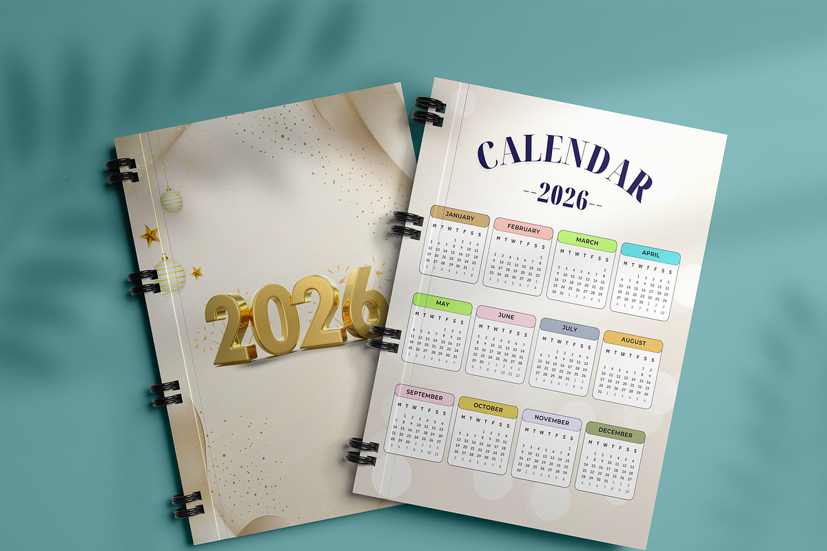 5-Year Monthly Planner (2026–2030), a Stationery Template by Designmela01 (Photo 6 of 10)