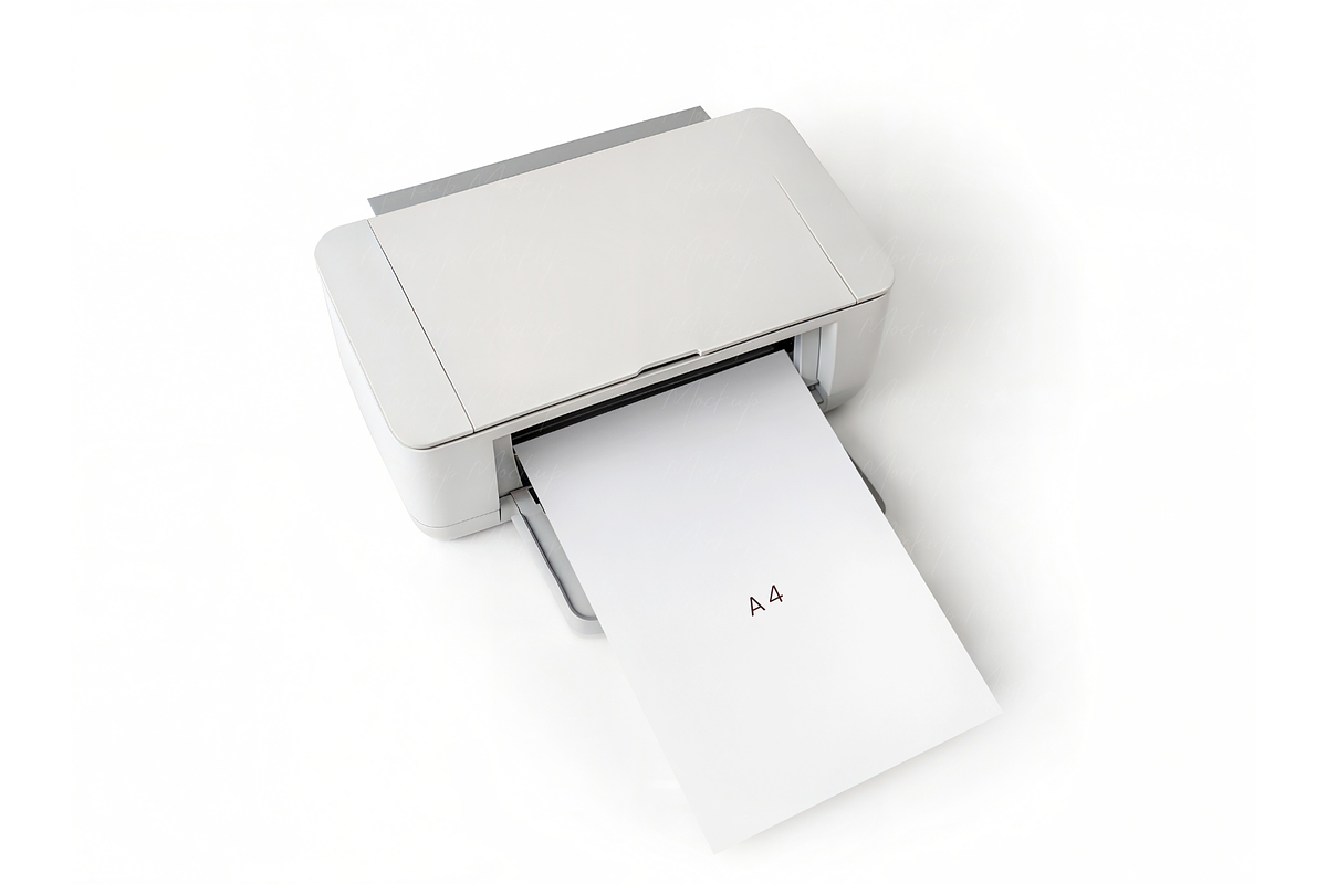 Professional Printer Mockup, a Product Mockup by TatiMockup (Photo 2 of 4)