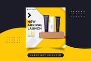Yellow Social media template, a Social Media Template by Izalsye (Thumbnail 2 of 3)