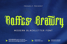 Roffes Brawry - Modern Blackletter