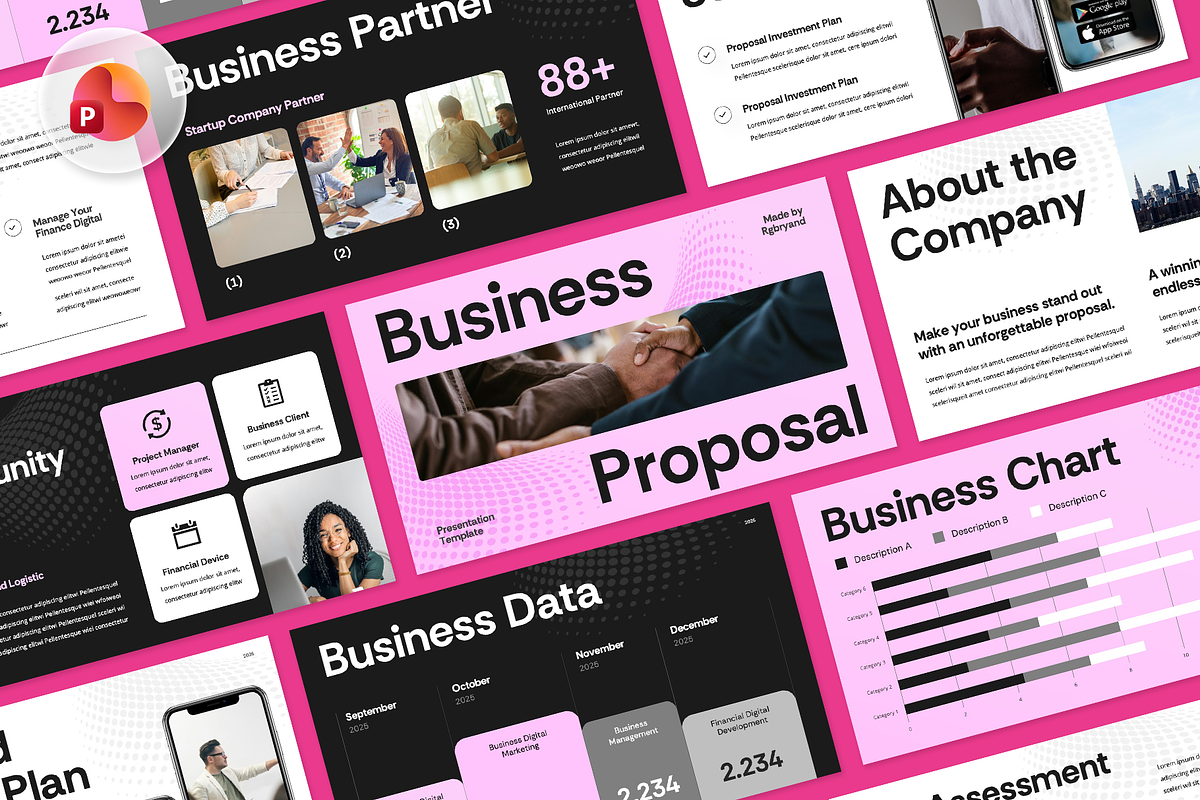 Business Proposal PowerPoint, a Presentation Template by rgbryand (Photo 1 of 7)