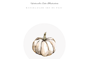 Watercolor Witchy Halloween Clipart, an Illustration by Pati Paints (Thumbnail 8 of 10)