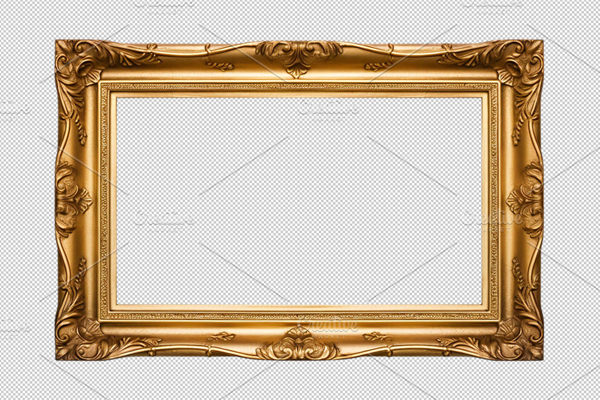 Classic Old Picture Frames, an Object Graphic by VetalStock (Photo 3 of 11)