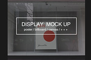 Display Poster Mock-up, an Advertising Mockup by SuperBY Market (Thumbnail 1 of 2)