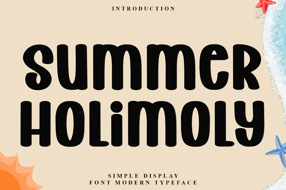 Summer Holimoly, a Script Font by FreshTypeINK (Photo 1 of 7)