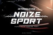 Noize Sport Typeface, a Sans Serif Font by alit design (Thumbnail 1 of 16)