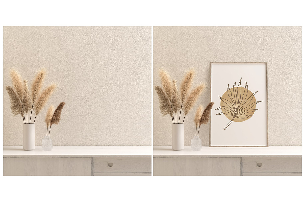 Frame And Artwork Mockup Kit 1, a Print Template by Ceacle Mockup (Photo 22 of 30)