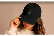 Logo Embroidery Cap Mockup, a Hat Mockup by studiogstock (Thumbnail 2 of 2)