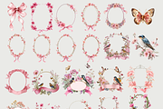Vintage Garden Borders Frame Bow PNG, an Object Graphic by artinspirestudio (Thumbnail 6 of 6)