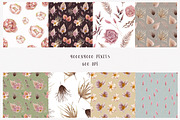 Watercolor set of tropical flowers, an Object Illustration by a_ptichkina (Thumbnail 7 of 8)