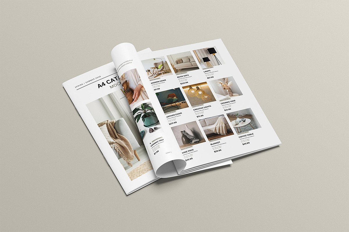 Catalog A4 Mockup, a Books & Magazine Mockup by Twins_studio926 (Photo 4 of 5)