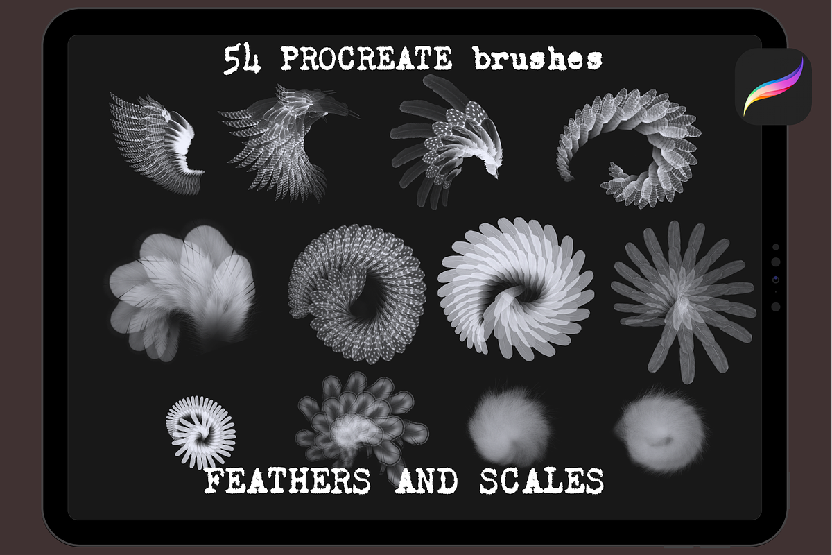 Animals KIT PROCREATE X5, a Brush Add-On by Graphics Resources (Photo 3 of 8)