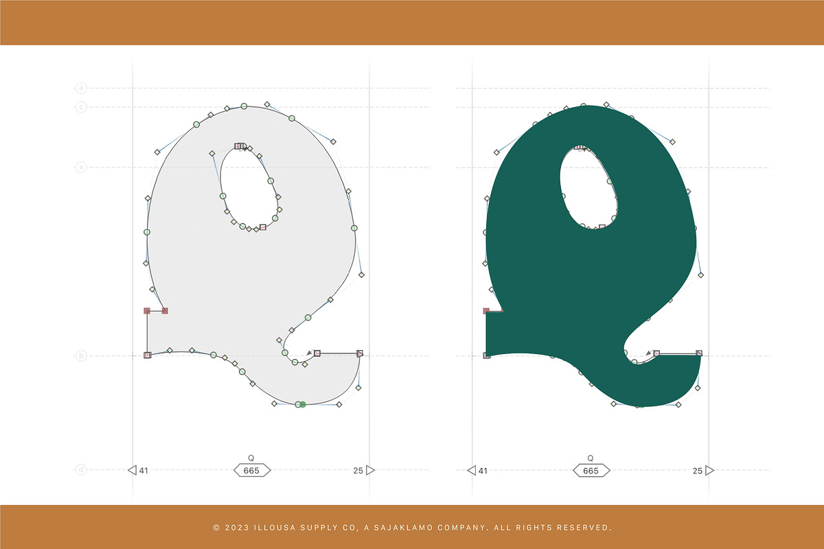 Hippie Qolam | Psychedelic Typeface, a Slab Serif Font by Illousa (Photo 4 of 8)