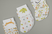 Tiny Jungle set. Zoo pattern, a Pattern Graphic by Lineli (Thumbnail 5 of 12)
