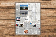 Old Style Newspaper Template, a Magazine Template by Newspaper Templates (Thumbnail 3 of 4)