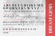 Dream Glory | A Stylish Font Duo, a Serif Font by ErgibiStudio (Thumbnail 9 of 10)
