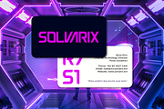 Mecha - Futuristic Tech Display Font, a Sans Serif Font by Font Liner (Thumbnail 8 of 9)